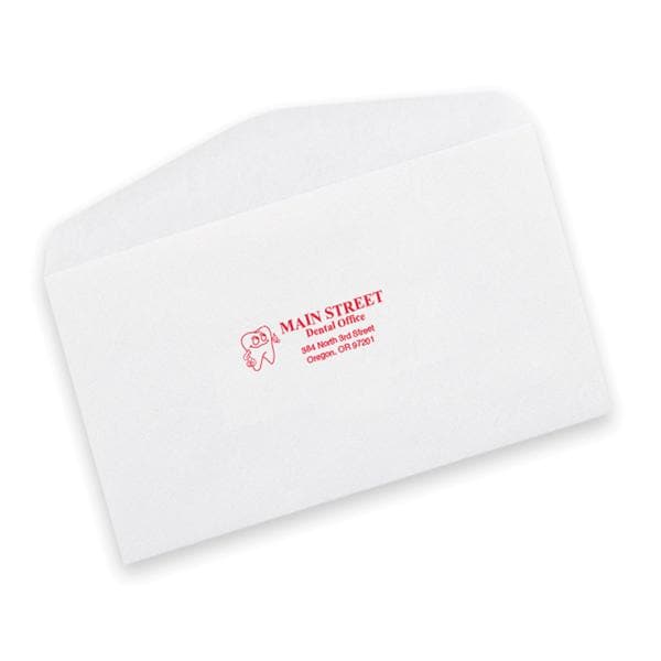 Reply Envelopes #6 1/4 Gummed Flap White With Logo 500/Bx