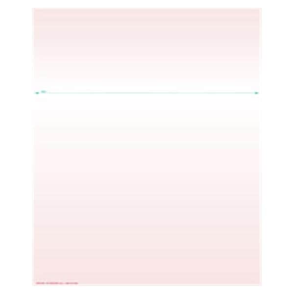 Laser Statement Paper Pastel Pink With Perforated Remittance Stub 500/Pk
