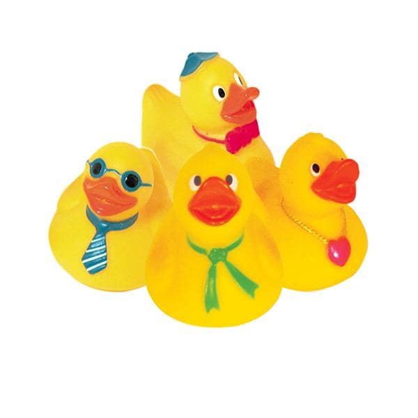Toy Water Squirting Ducks Orange 48/Bx
