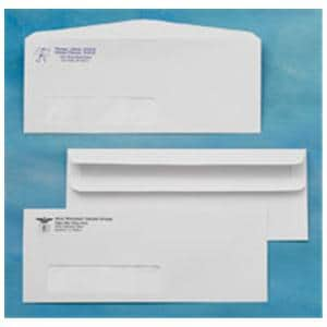 Business Envelopes #10 1 Window Security White With Logo 500/Bx