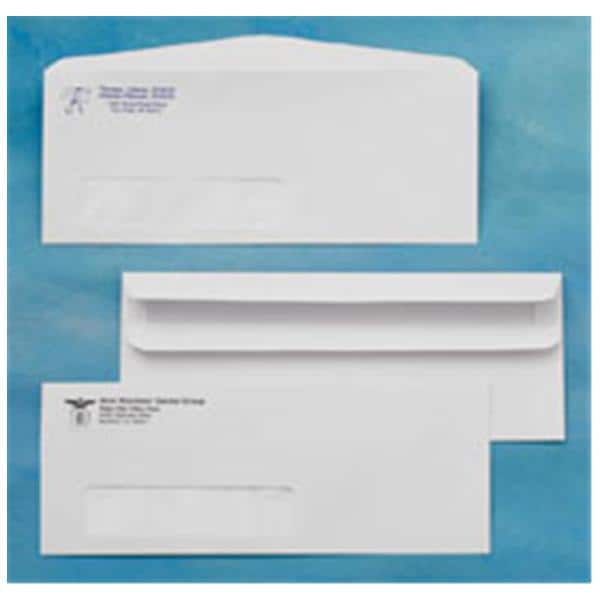 Business Envelopes #10 1 Window Security White With Logo 500/Bx