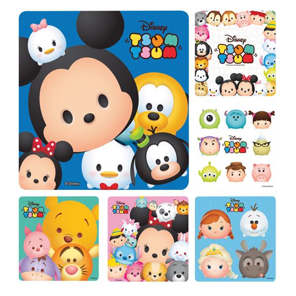 Stickers Disney's Tsum Tsum Assorted 100/Rl