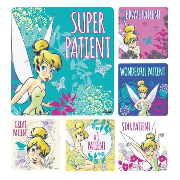 Stickers Medical Tinkerbell Assorted 100/Rl