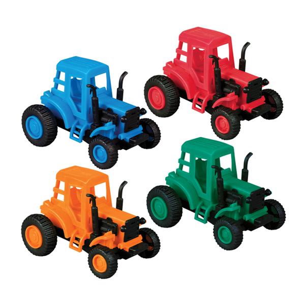 toy tractors and trucks