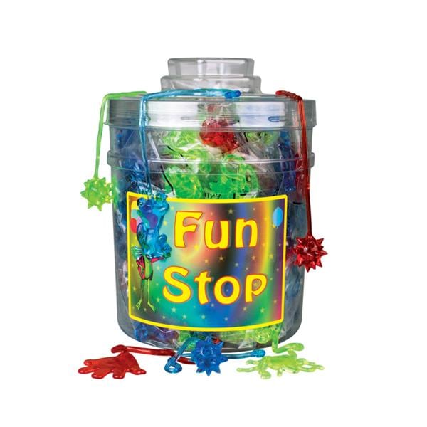 Canister Mix Sticky Figures Assorted 156/Pk