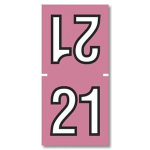 Label Sycom 2021 Top Tab Pink 252/Pk
