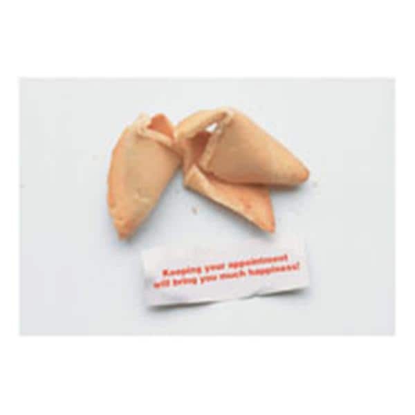 Imprinted Recall Cards Fortune Cookie 4 in x 6 in 250/Pk