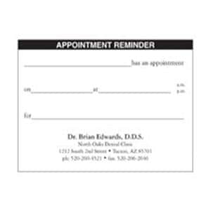 Appointment Post-Its Personalized 4 in x 3 in 8Pads/Pk