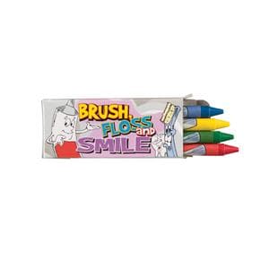 Dental Themed Crayon Box 50Bxs/Pk