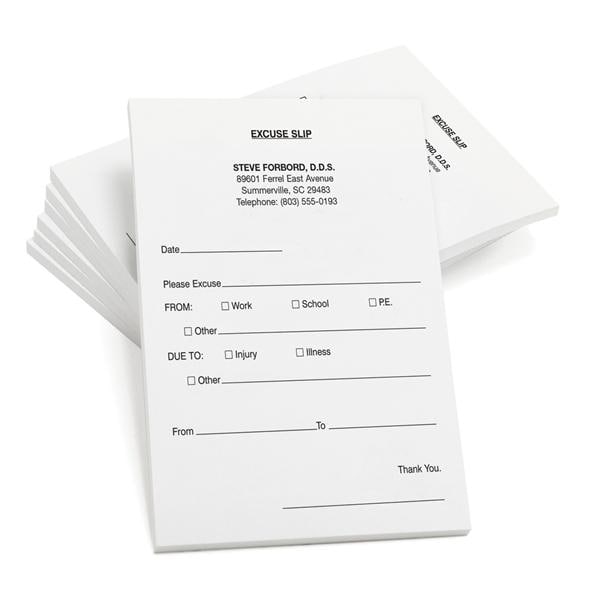 Note Pads Personalized 4.25 in x 5.5 in 10Pad/Pk