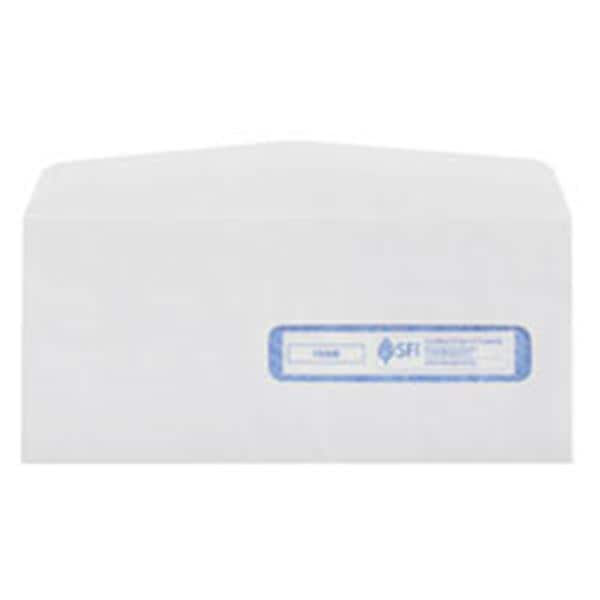 Envelopes 1 Window Gummed 9.5 in x 4.5 in White CMS-1500 Form 500/Pk