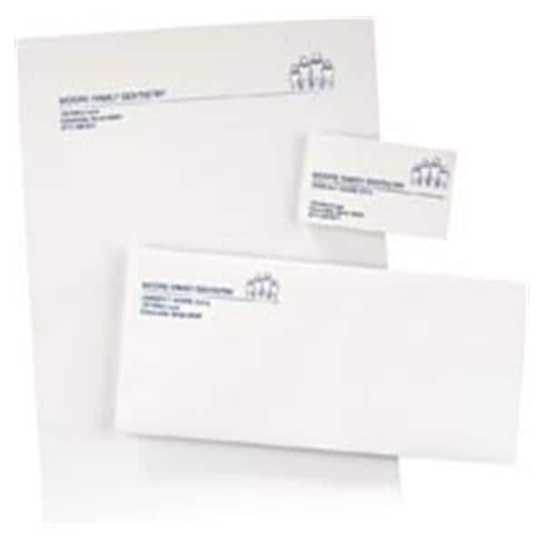 Premium Laid Envelopes #10 Imprinted 1-Color 9 1/2 in x 4 1/8 in 500/Pk