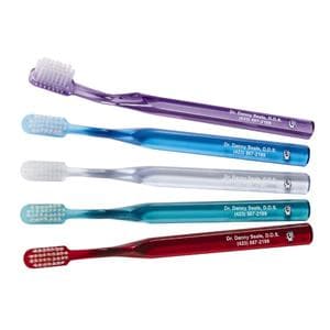 Acclean Imprinted Toothbrush Youth 32 Tuft Compact Assorted 144/Pk