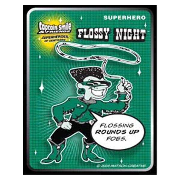 Captain Smile & Friends Trading Cards Flossy Night English 50/Pk