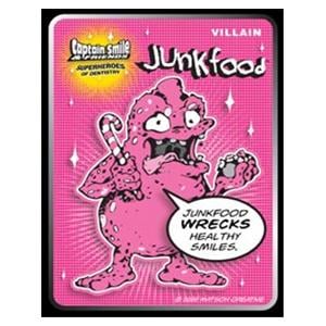 Captain Smile & Friends Trading Cards Junkfood English 50/Pk