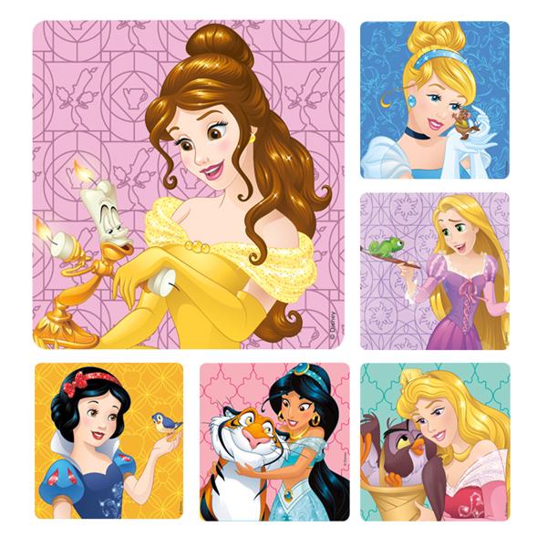 Stickers Princess Dance Assorted 100/Rl