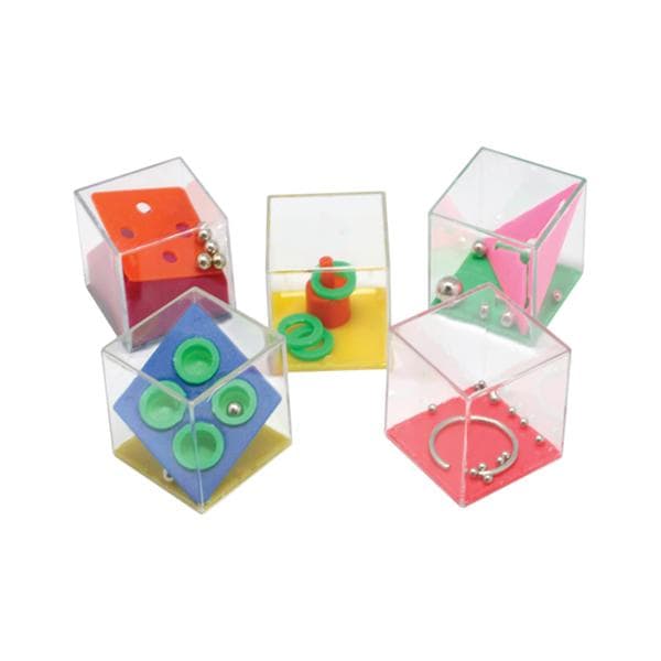 Toy Cube Puzzle Assorted Colors 24/Pk