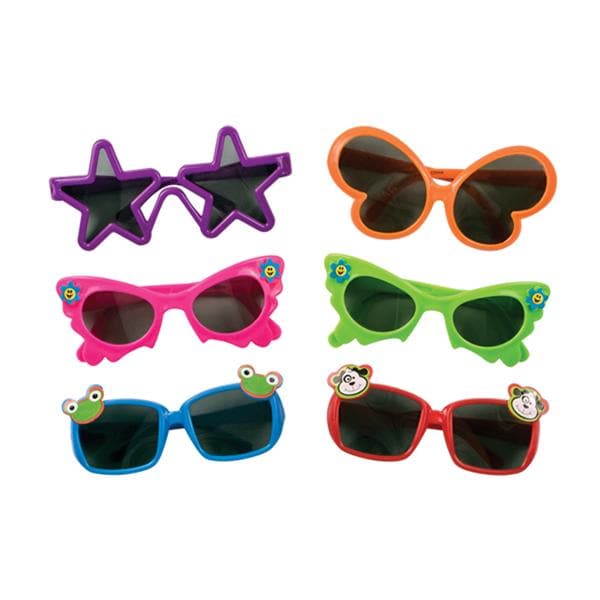 Toy Sunglasses Assorted Shapes Assorted Colors 72/Pk