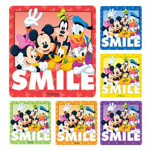 Stickers Disney Smile Assorted 100/Rl