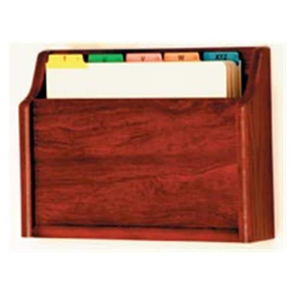 Chart Holder 1-Pocket Mahogany 15x11x3 Ea Ea