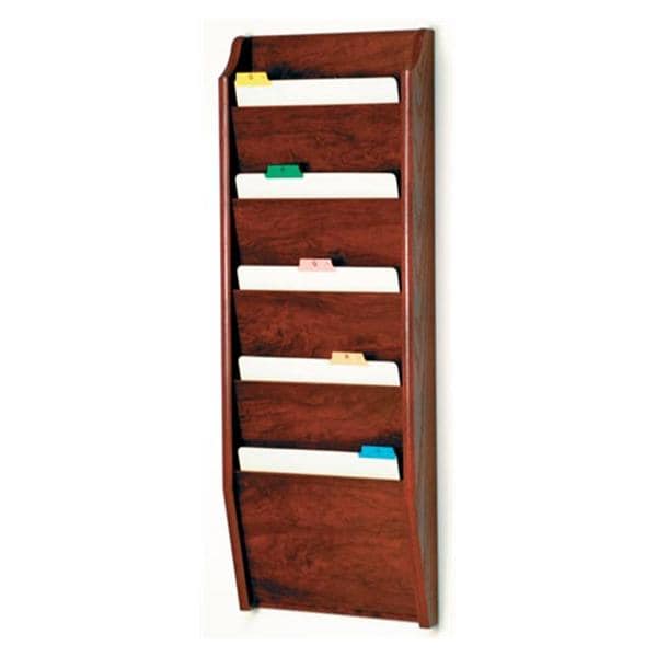 Chart Holder 5-Pocket Mahogany 14x36x3.75 Ea Ea