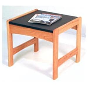 Dakota Wave Prairie End Table Wood With Granite Top 21.5 in x 18 in x 20 in Ea