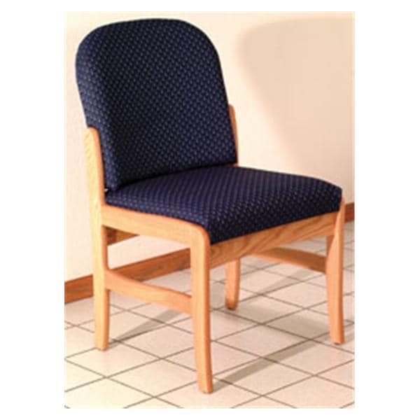 Dakota Wave Prairie Chair Armless Standard Vinyl / Deluxe Fabric Ea