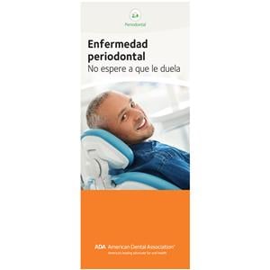 Brochure Periodontal Disease 12 Panels Spanish 50/Pk