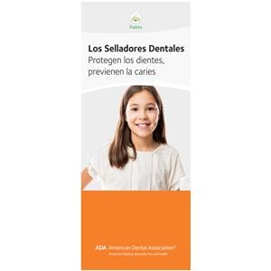 Brochure Dental Sealants 6 Panels Spanish 50/Pk