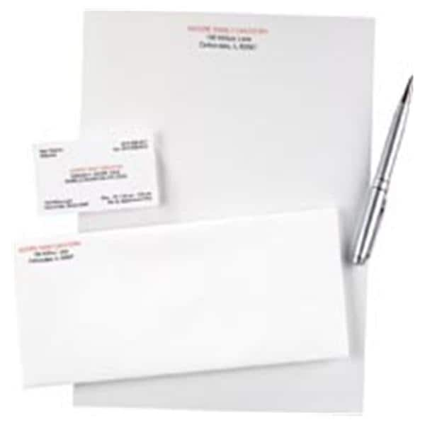 Watermarked Envelopes #10 Imprinted 2-Color 9 1/2 in x 4 1/8 in 500/Pk