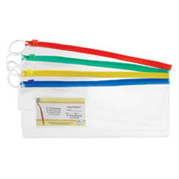 Zip Close Pouch 10 in x 4 in Assorted 144/Pk