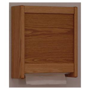 Paper Towel Dispenser Light Oak Wood Ea