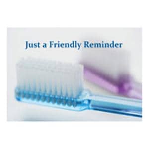 Imprinted Recall Cards Blue Purple Brush 4 in x 6 in 250/Pk