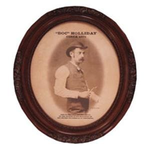 Framed Photo Doc Holliday 14 in x 17.5 in Ea