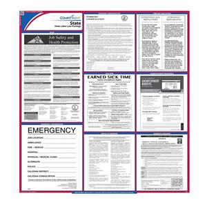 Poster State Labor Law Oregon English 27 in x 39 in Ea