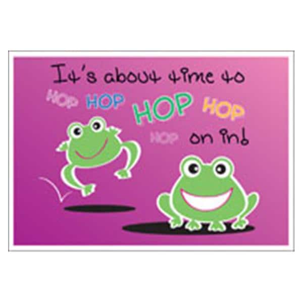 Imprinted Recall Cards Frogs Hop On In 4 in x 6 in 250/Pk