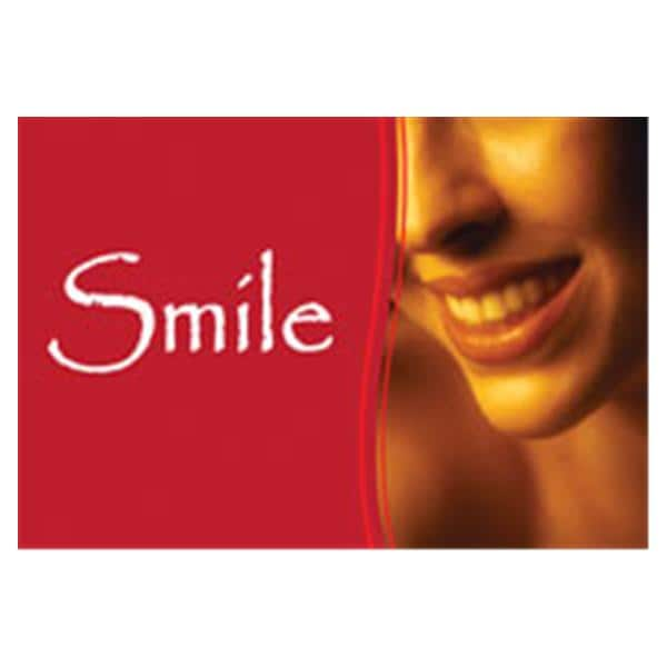 Imprinted Recall Cards Wave Smile 4 in x 6 in 250/Pk