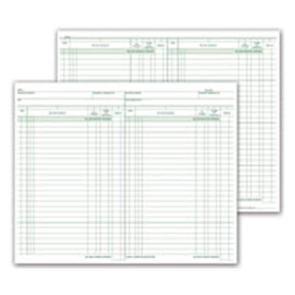 Service / Account Forms 2-Sided English 8.5 in x 11 in 250/Pk