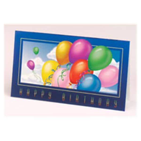 Birthday Premium Occasion Card 5 Balloons 50/BX