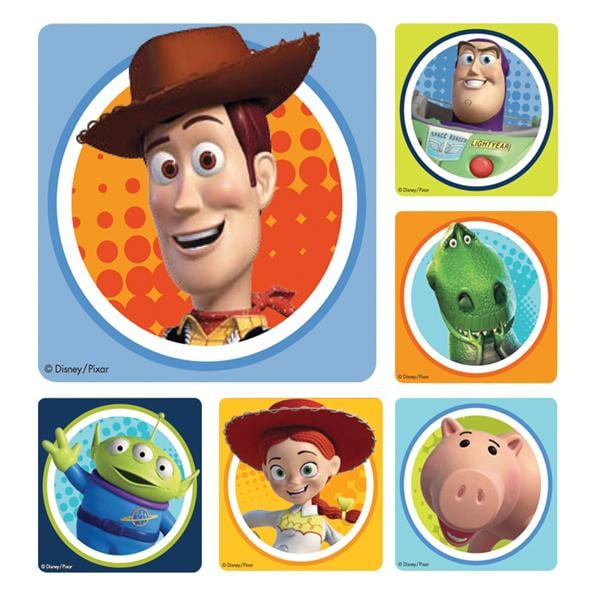 Stickers Toy Story Assorted 100/Rl