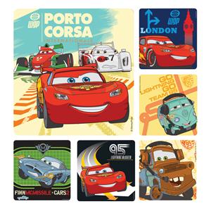 Stickers Disney Cars 2 Assorted 100/Rl