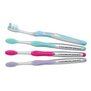 Acclean Imprinted Toothbrush Adult 32 Tuft Compact Assorted 144/Pk