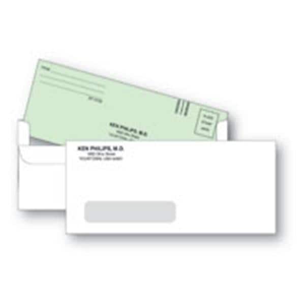 E-Z Reply Statement Envelopes #10 White 500/Bx