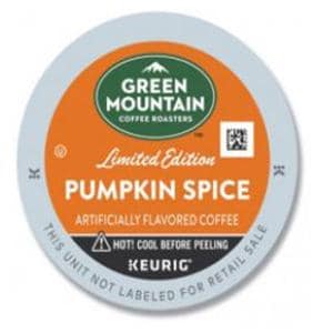 Green Mountain Coffee Pumpkin Spice K-Cup 24/Bx