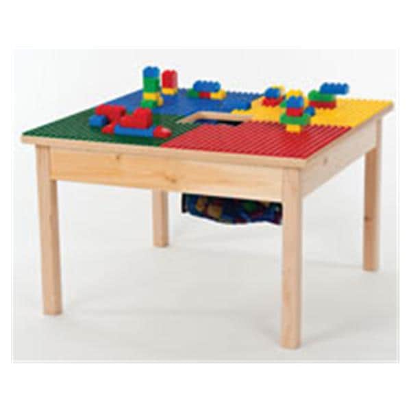 Builder Block Table Medium Wood Ea