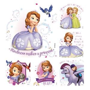 Stickers Sofia the First Assorted 100/Rl