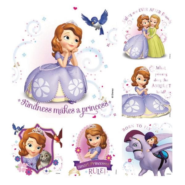 Stickers Sofia the First Assorted 100/Rl