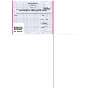 Laser Prescription Paper California Full Sheet Imprinted 1000/Pk