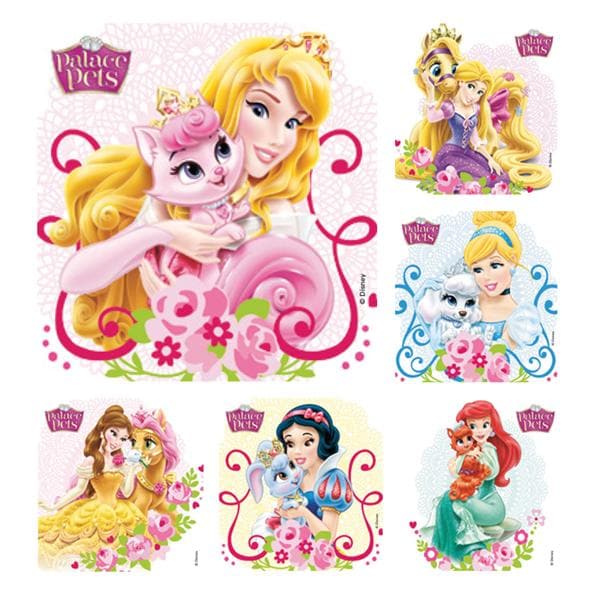 Stickers Disney Palace Pets Assorted 100/Rl