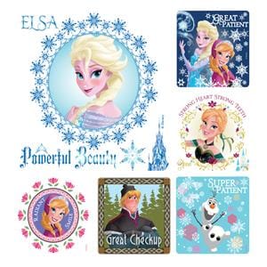 Stickers Disney Frozen Dental Assorted 100/Rl